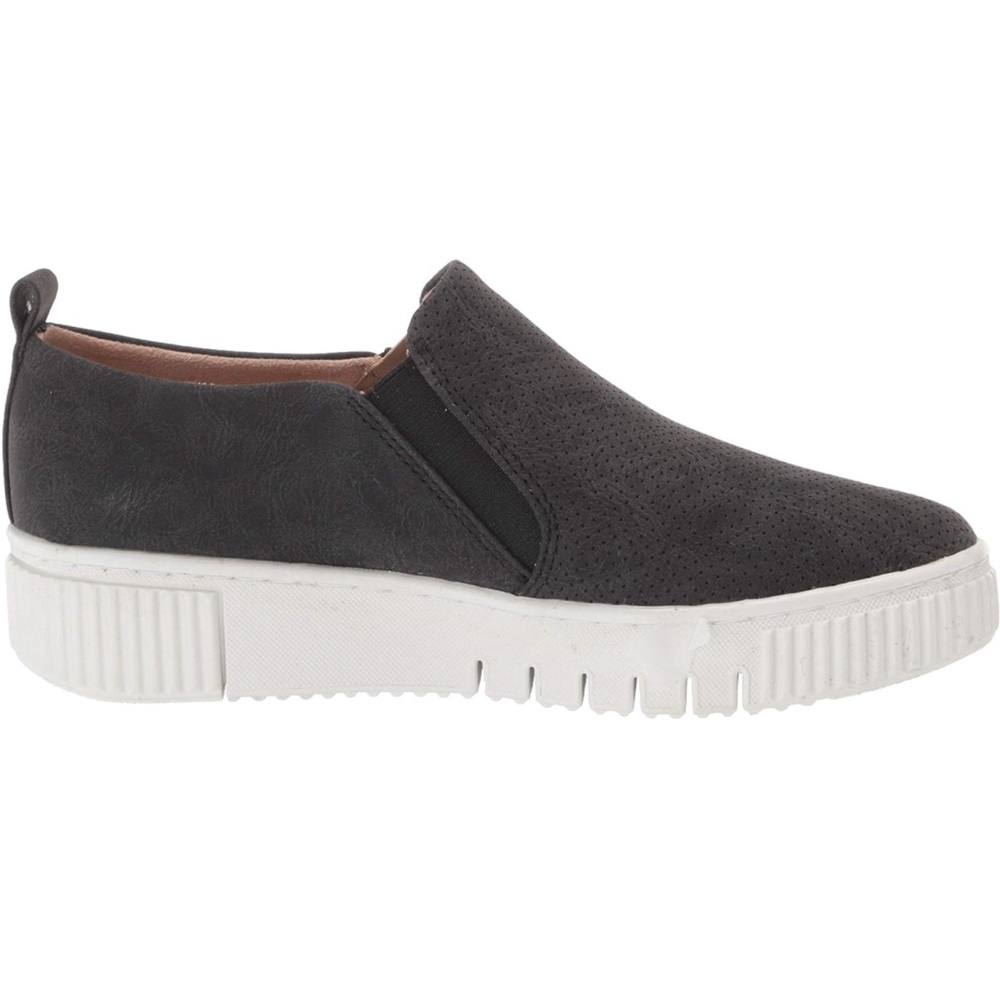 NIB Naturalizer | Soft Linen Turner Side-Zip Flat Sneaker
